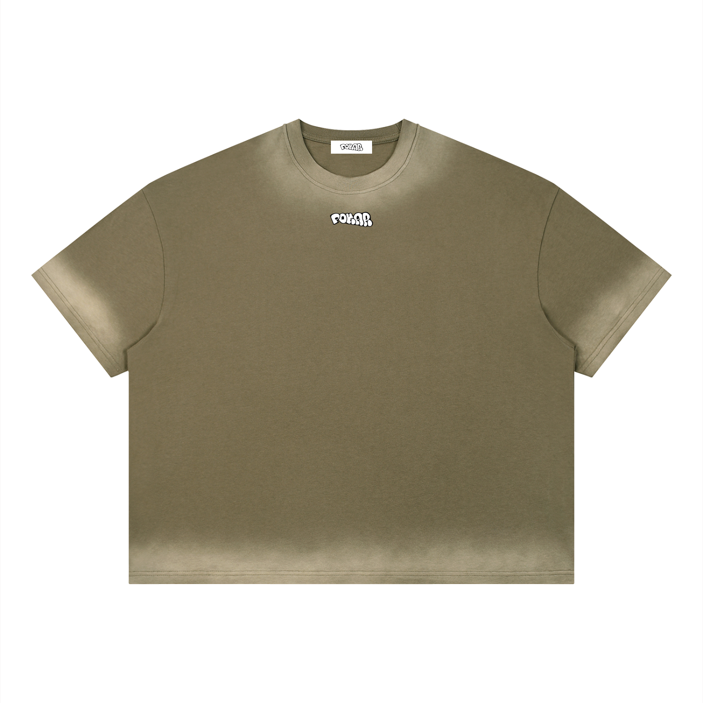 liquid chrome washed tee