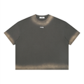 liquid chrome washed tee / OLIVE GREEN