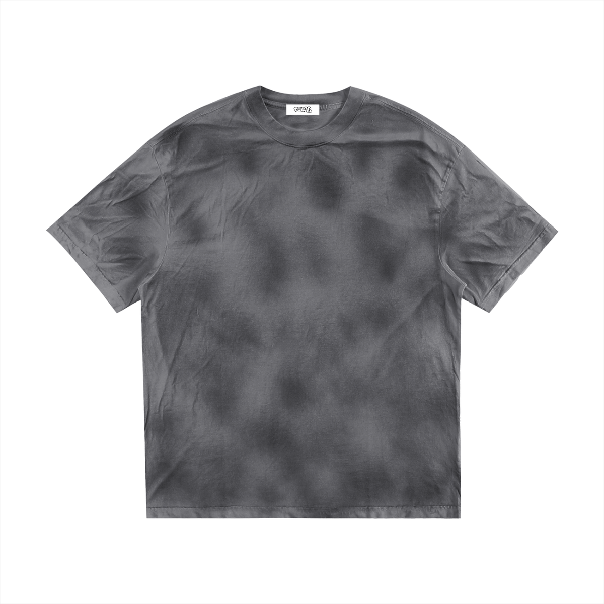CHARCOAL TEE.