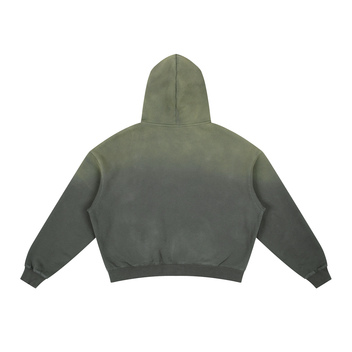 GREEN SUNFADE HOODIE