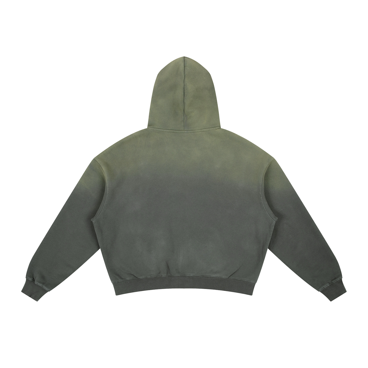 GREEN SUNFADE HOODIE