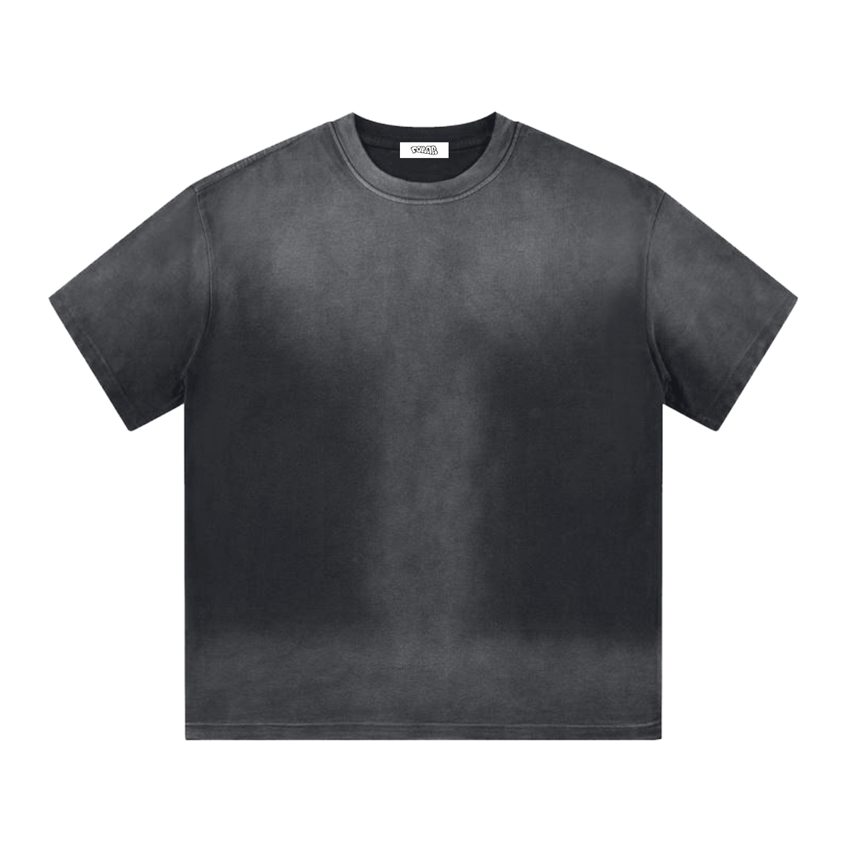 POKAR WASHED TEE / BLACK.