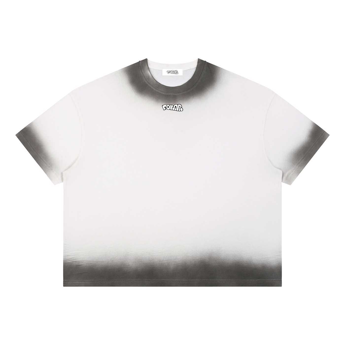 liquid chrome washed tee