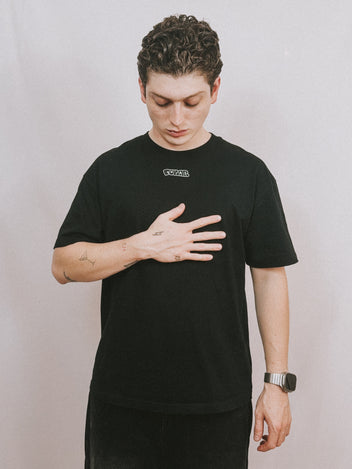 basic tee black