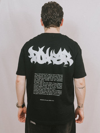 POKAR ORIGIN TEE MEMORY BLACK / 001