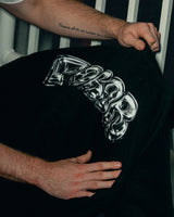POKAR OVERSIZED HOODIE / BLACK.