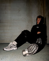 POKAR OVERSIZED HOODIE / BLACK.