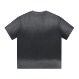 POKAR WASHED TEE / BLACK.