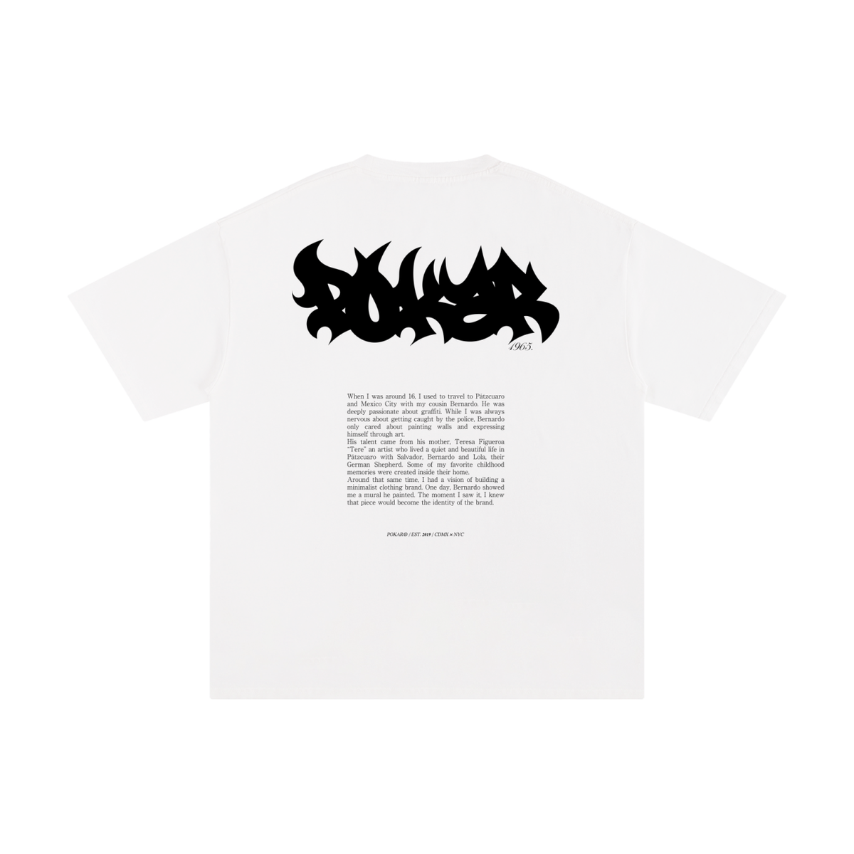 POKAR ORIGIN TEE MEMORY / 001