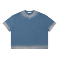 liquid chrome washed tee / BLUE SKY