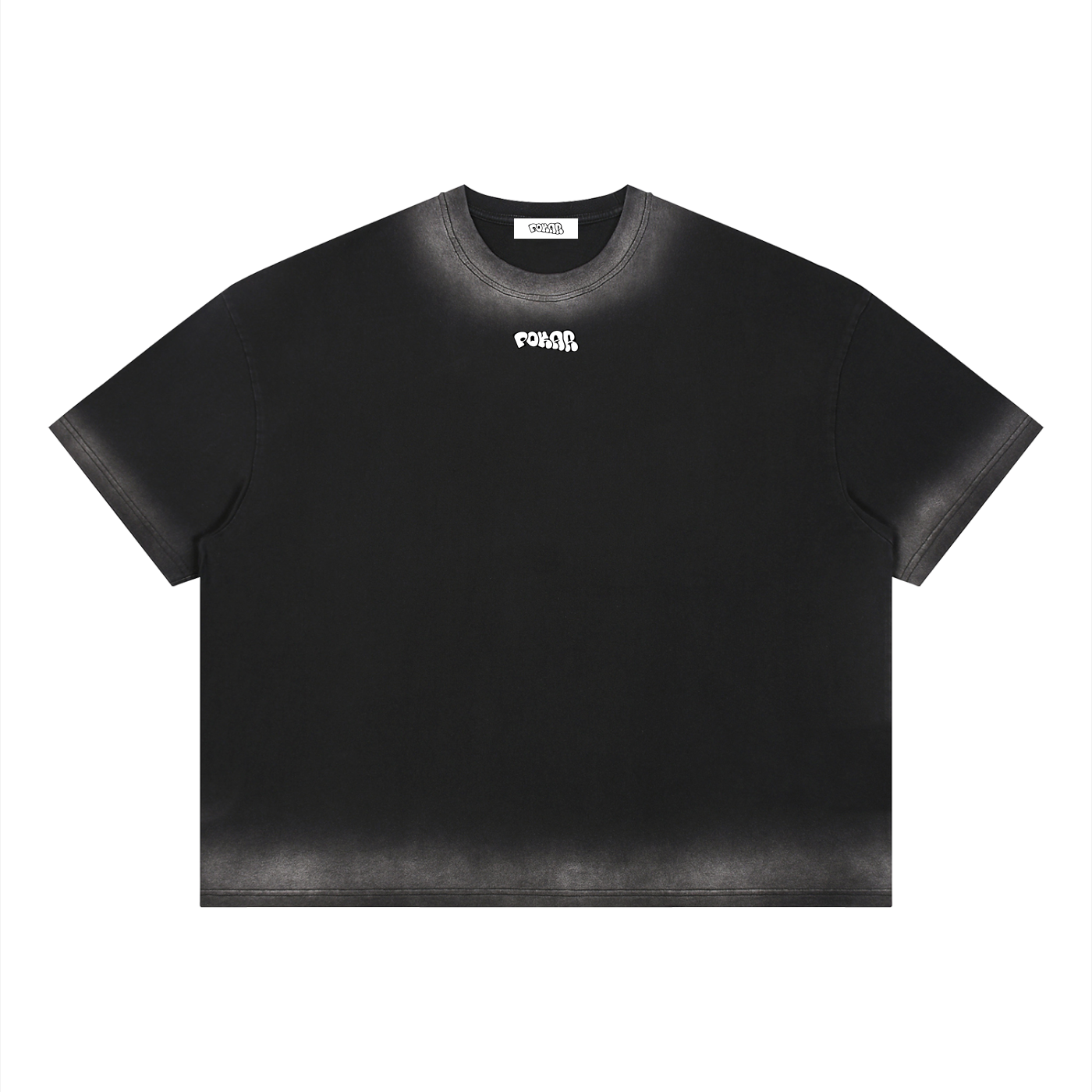 liquid chrome washed tee