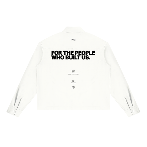 For The People Shirt / White